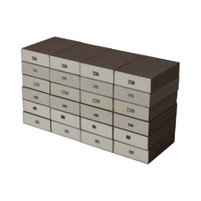 24X Sanding Blocks Foam Set Wet Dry Use All Grits Sanding Sponge Sandpaper Grit