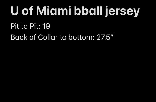 Adidas Miami Hurricanes #1 Orange Basketball Jersey Size Medium Throwback - Picture 6 of 6