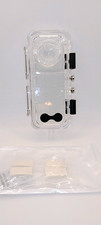 Waterproof Case for Insta360 X5 Camera 45m Underwater Clear. No mount.