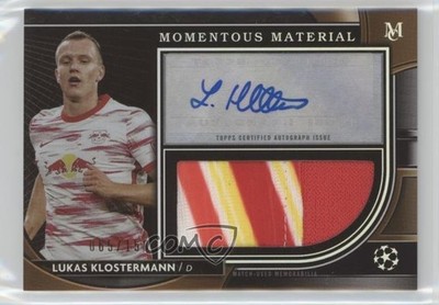 2021 Museum Collection UEFA Champions League 65/150 Lukas Klostermann Auto 1e41