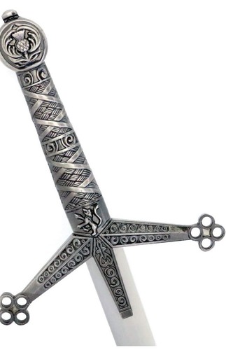 Vulcan Gear 33" Medieval Crusader Sword with Scabbard Series Choose Your Style