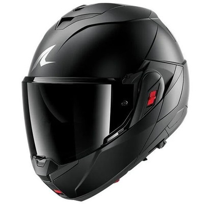 Shark Oxo Dark Shadow Motorrad Klapphelm vorne Modular Matte dunkelgrau A08