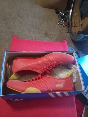 Adidas Melbourne 553111 Leather Casuals Trainers Rare 2004 US 11.5 Men s W Box