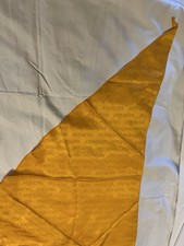 Valentino Vintage Gold Scarf triangle