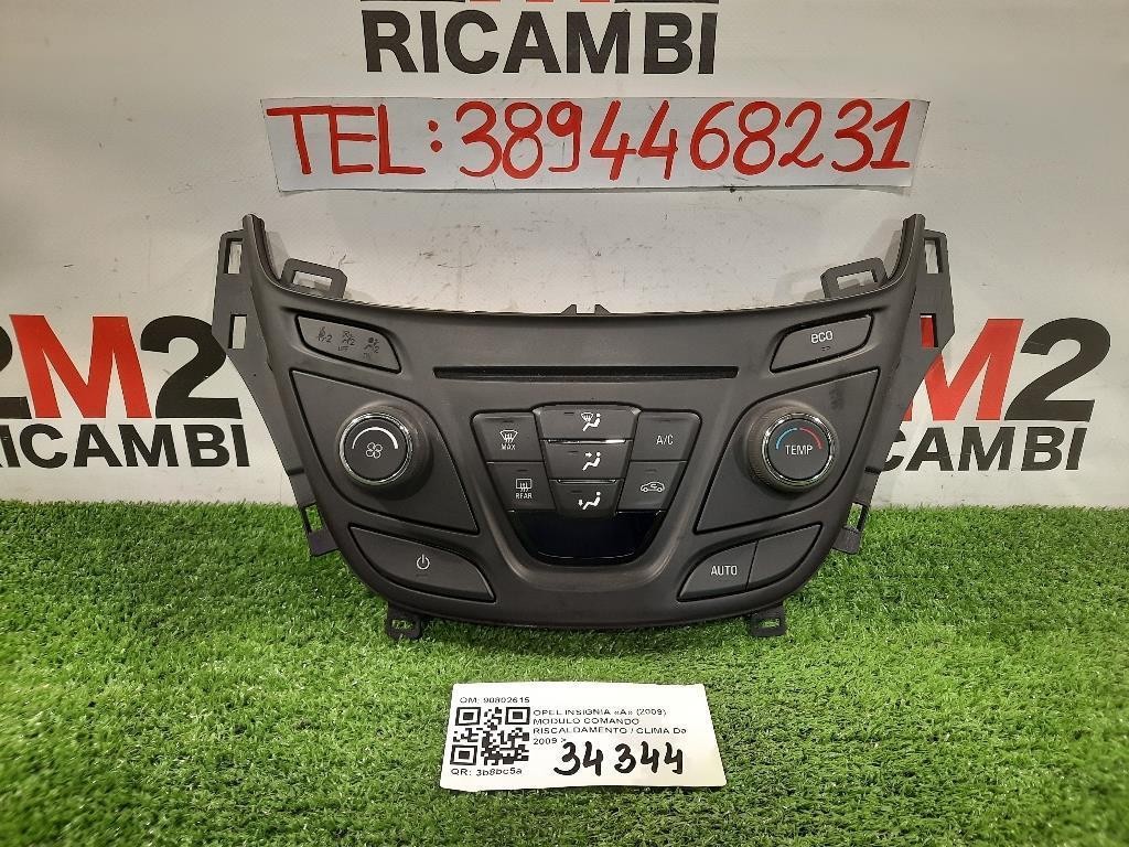 COMANDI CLIMA PER OPEL Insignia Berlina 90802615 (08>17)