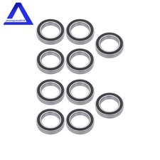 10Pcs 6908-2RS Deep Groove Ball Bearings 40mm Inner Dia 62mm OD 12mm Bore Sealed