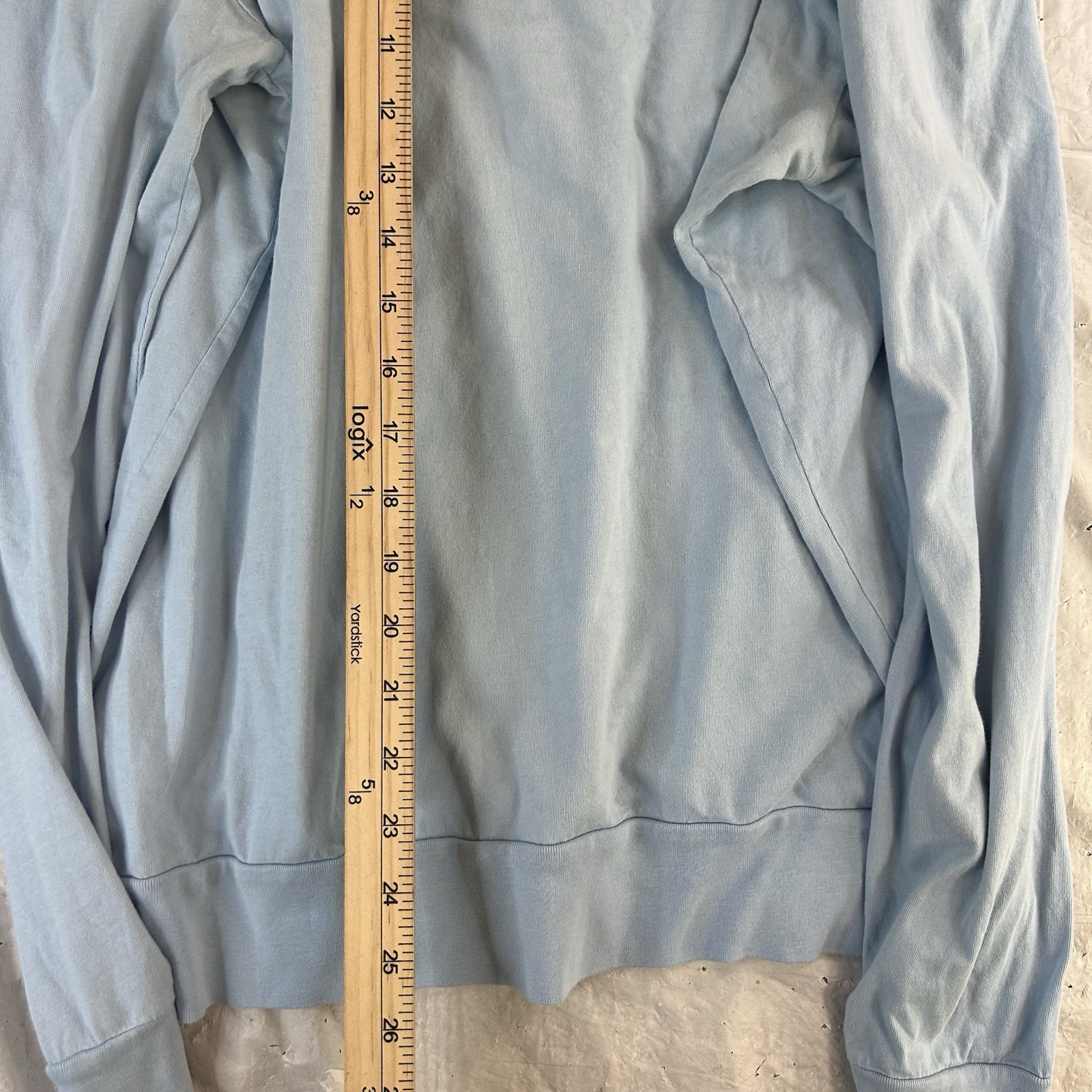 Lacoste Men’s 100% Cotton Lightweight Pullover Hoodie Blue • Large US | 5 FR thumbnail 6