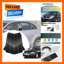Window Pillar Cover Stickers For Vw Jetta 2006 2007 2008 2009 2010 2011 Abs