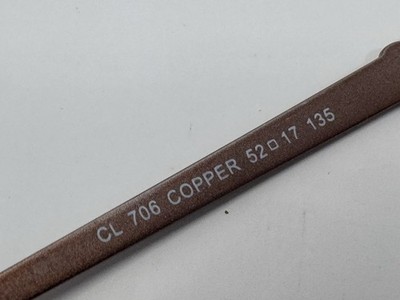 Carolee CL 706 Copper Eyeglass Frames 52-17-135 Rectangle | eBay display picture 3