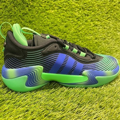 Adidas Exhibit Select 2.0 Pro Womens Size 7 Blue Green Basketball Shoes Sneakers