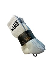 Vans boys kids White Crew Socks - 3 Pack - crew socks new