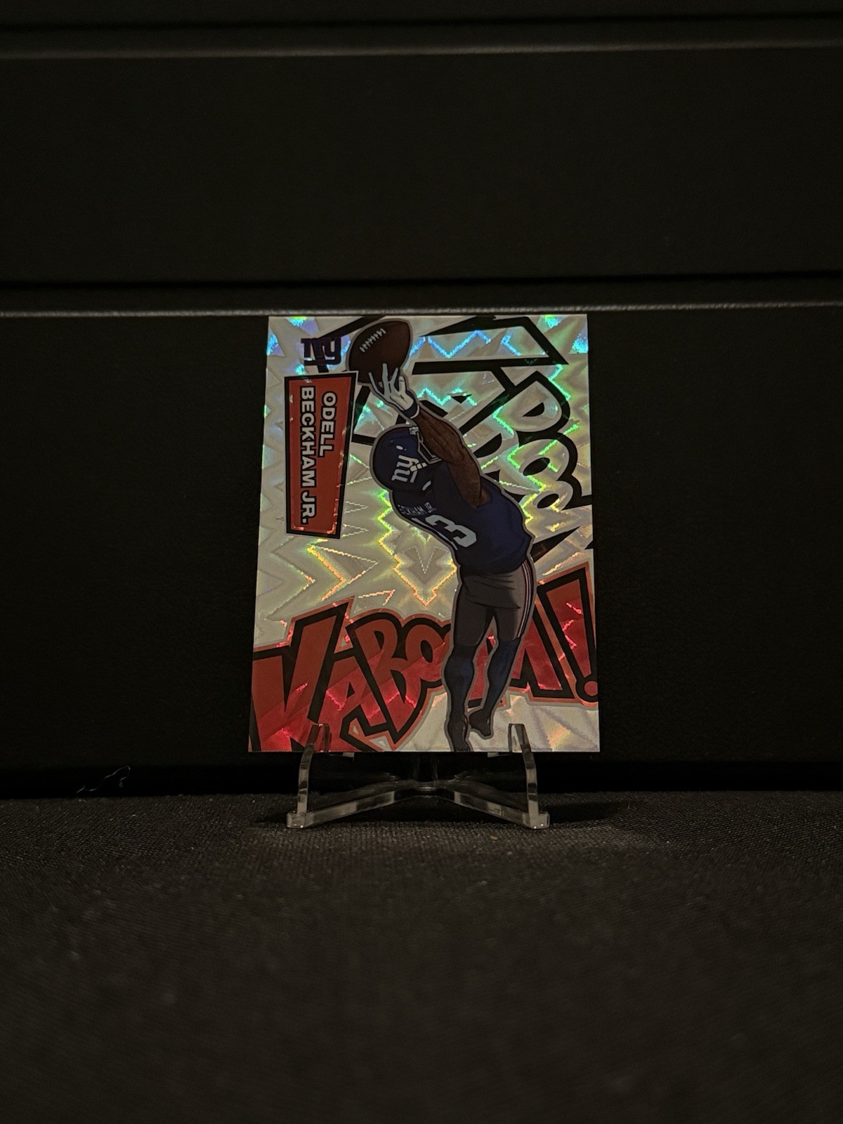 NEW 2025 Panini Absolute Hobby- Kaboom! Odell Beckham Jr “The Catch” NY Giants