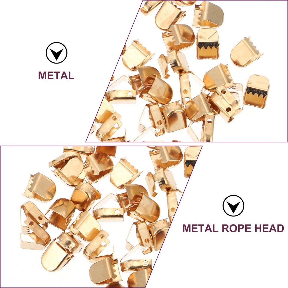 100pcs Metal Shoelace Buckles Sneaker Laces Clasps Lace Locks Shoelace Clips