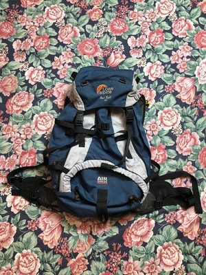 LOWE ALPINE BACKPACK Hike Pack Distressed Faded 90s Y2K Rare AIR Outdoor
