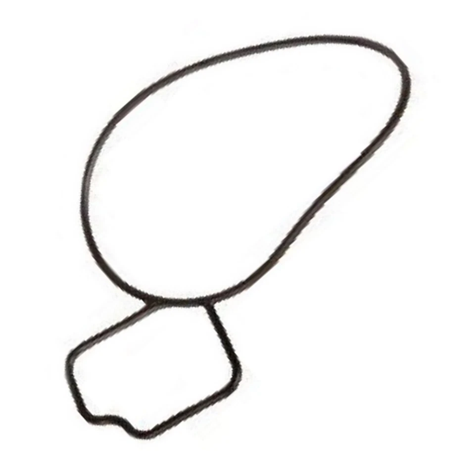 Junta tórica de bomba de agua ACDelco original para Pontiac Grand Am 2002-2005 | goma negra Foto 2 de 4