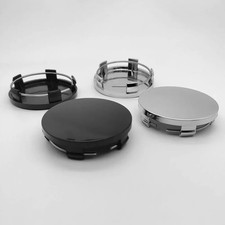 4pcs 56mm 60mm Car Wheel Hub Center Caps Cover Badge Emblem Decal Accessories
