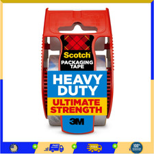 Scotch Heavy Duty Shipping Packaging Tape, 1.88" x 27.7 yd, Great for Packing