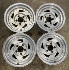 4 Vintage American Racing Ar-26 Saw Bladr Cookie Cutter 15x7 5x4.75 Wheels