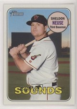 2018 Topps Heritage Minor League Edition Sheldon Neuse #96 y5m