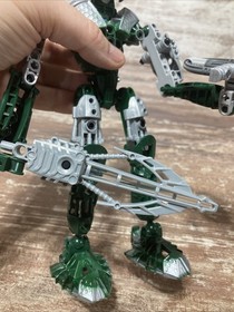 LEGO Bionicle Inika Toa Kongu 8731 Incomplete w/ Manual Retired RARE!!!