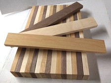 18 Pack Craft Wood Boards 075x2x16 Black Walnut Maple Cherry Cutting Boards