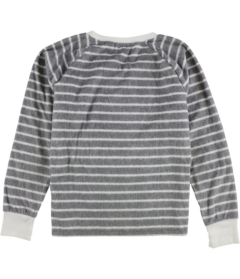 P.J. Salvage Girls Lamb Applique Pajama Sweater, hgray, Big Kids (8-20), 16 - Image 2 of 2