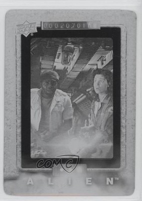 2017 Alien Movie Printing Plate Black Modern 1/1 Ellen Ripley Dennis Parker he7