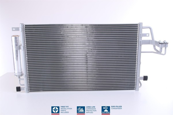 Nissens 94801 Kondensator, Klimaanlage For Hyundai Kia-image