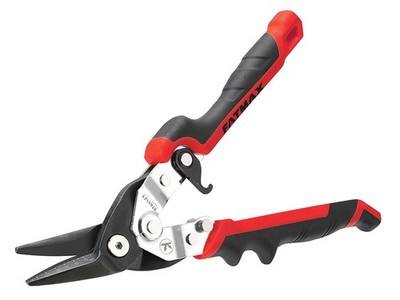 Stanley Tools - FatMax  Red Ergo Aviation Snips Left Cut 250mm (10in)