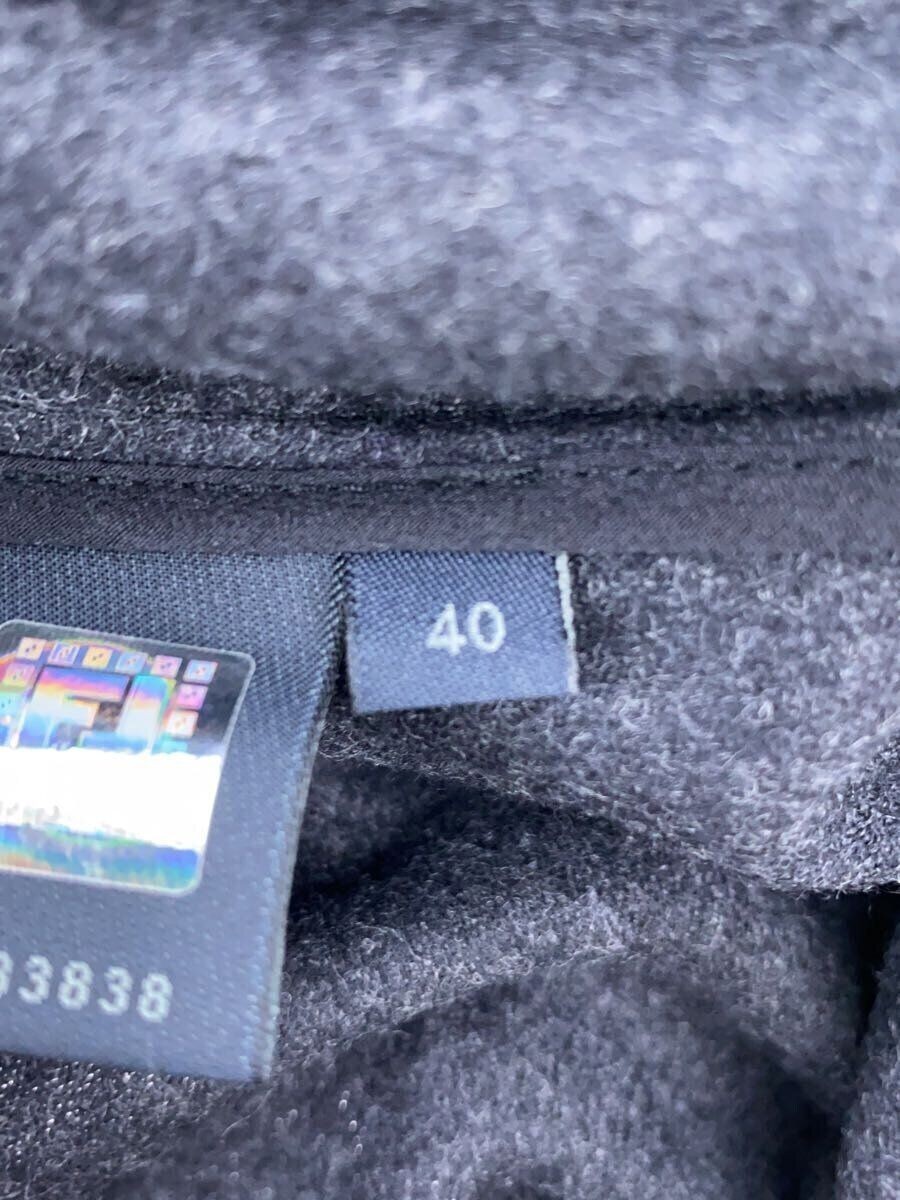 ALTRA FENDI altro cappotto con fibbia con cappuccio 40 lana GRIGIO FF5584