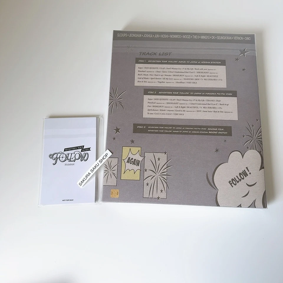 Набор из 13 открыток XVII TOUR 'FOLLOW' AGAIN TO JAPAN 3Blu-ray & POB - Изображение 2 из 4