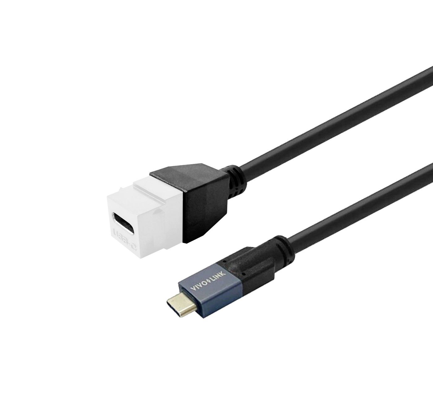 Vivolink PROKEYUSBCFM05W Keystone White USB-C female