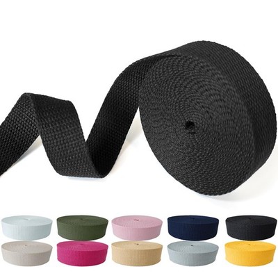 Cotton Webbing 1 Inch - 5 Yards Durable Canvas Straps for Sewing & DIY Crafts |