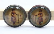 Vintage Horse Bridle Rosettes - Annie Oakley