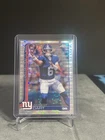 2025 Topps Chrome NFL Jaxson Dart RC Pulsar Refractor Rookie Giants RC 306