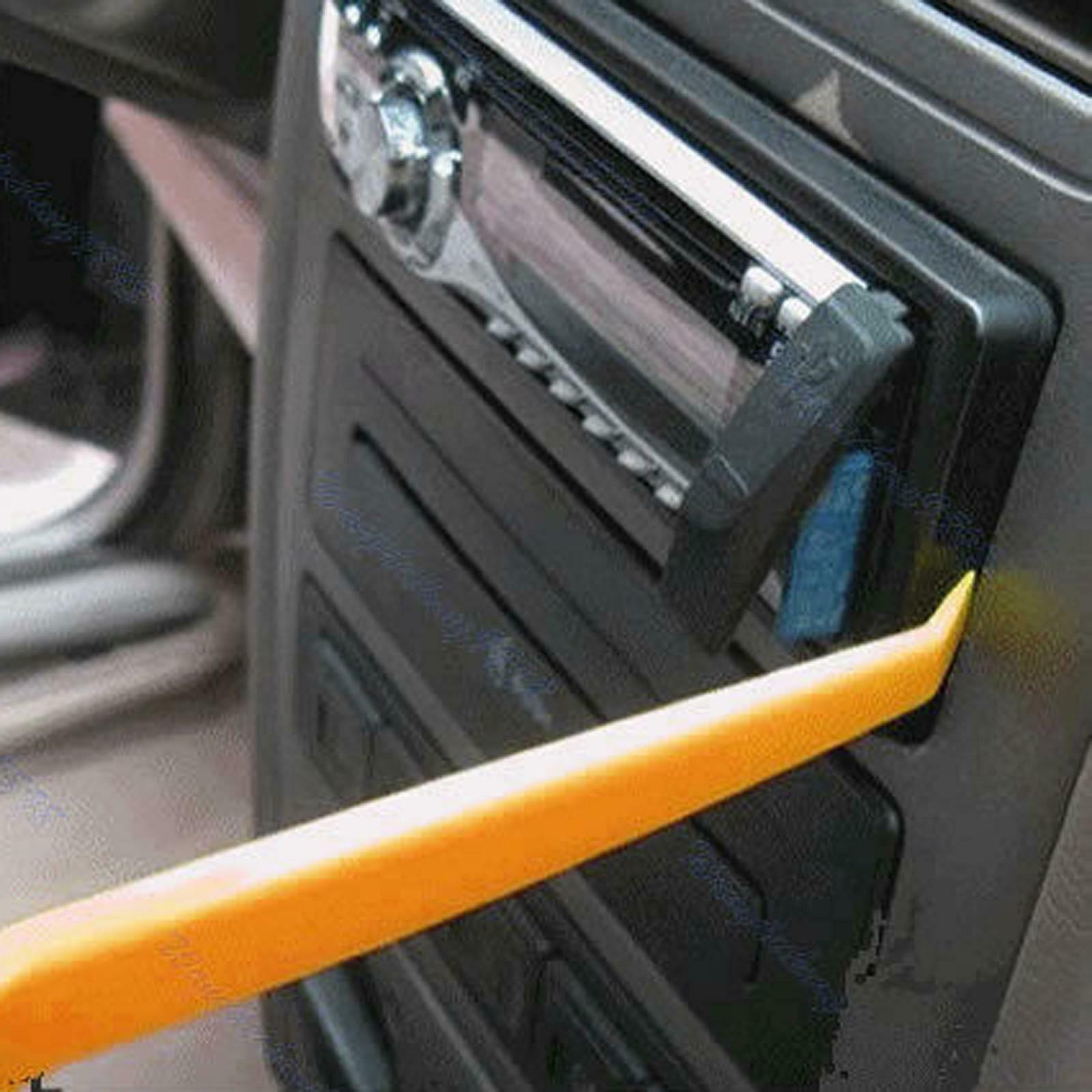 Plastic Trim Removal Pry Tool Set for Car Radio Panel Door Dash Clip Fasteners