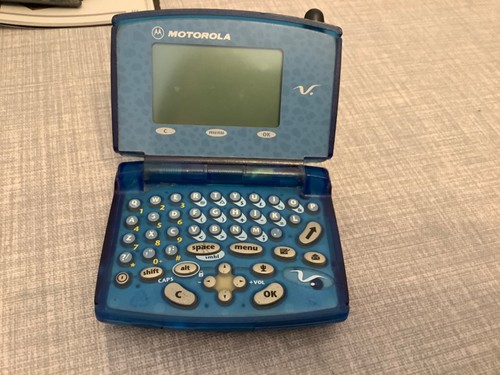 Vintage Sammlerstück Motorola V100 Mobilteil QWERtY ungetestet