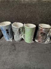 2026 Burger King STAR WARS The MANDALORIAN And GROGU Cups Compete Set Of 4 NEW