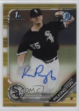 2019 Bowman Chrome Prospects Gold Refractor 36/50 Konnor Pilkington Auto 5i2