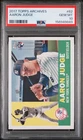 2017 Topps Archives Aaron Judge #62 Rookie Card PSA 10 GEM MINT