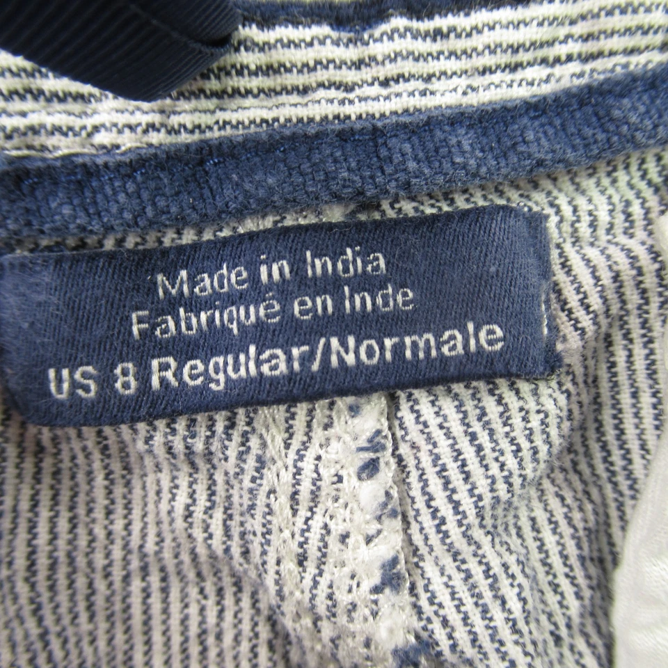 North Face Pants Womens 8 Chino Outdoors Pockets Lightweight Regular Fit Gray - Image 4 of 4