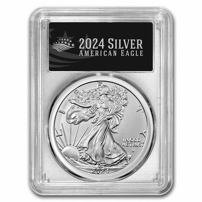 2024-(W) American Silver Eagle MS-70 PCGS (FDI, Black Label) | eBay