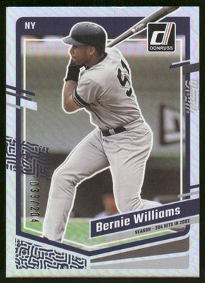 2023 Donruss Stat Line Season #195 Bernie Williams /204 - BB