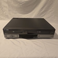 GoVideo DVR4000 DVD VCR Combo Player Recorder 4-Head Hi-Fi Tested Works No Remot