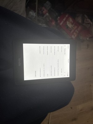 Amazon Kindle Paperwhite 10th Gen 2018 8GB Black
