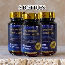 3 BOTTLES Totaria Magnesium 12in1 Complex 700...