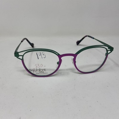 Jean Lafont Eyewear OPPORTUNE 4525 48-21-132 GREEN PURPLE EYEGLASSES -902