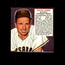 1952 Red Man Tobacco Baseball Cards - No Tabs - Complete Your Set - You Pick