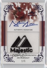 2013 Leaf Trinity Patch Auto Purple 1/1 Archie Bradley #DTP-AB2 Patch Auto 1e1a
