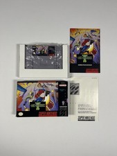 Jim Power: The Lost Dimension in 3‑D SNES CIB Super Clean Complete Authentic